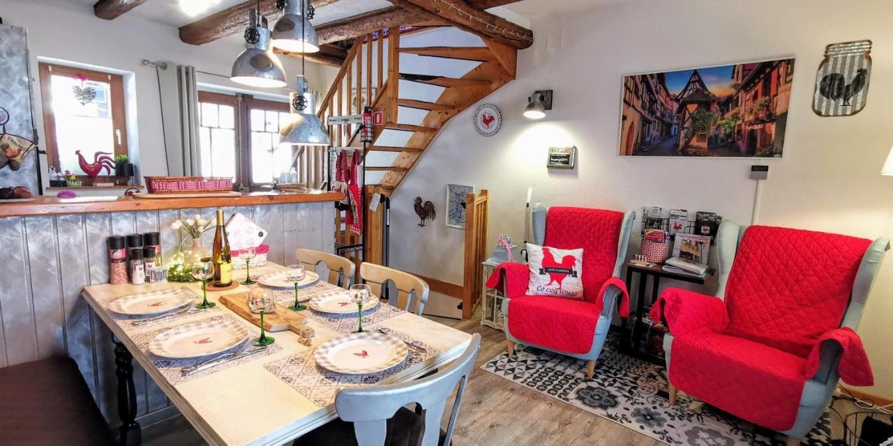 Gite Le Coq Rouge Eguisheim Zewnętrze zdjęcie